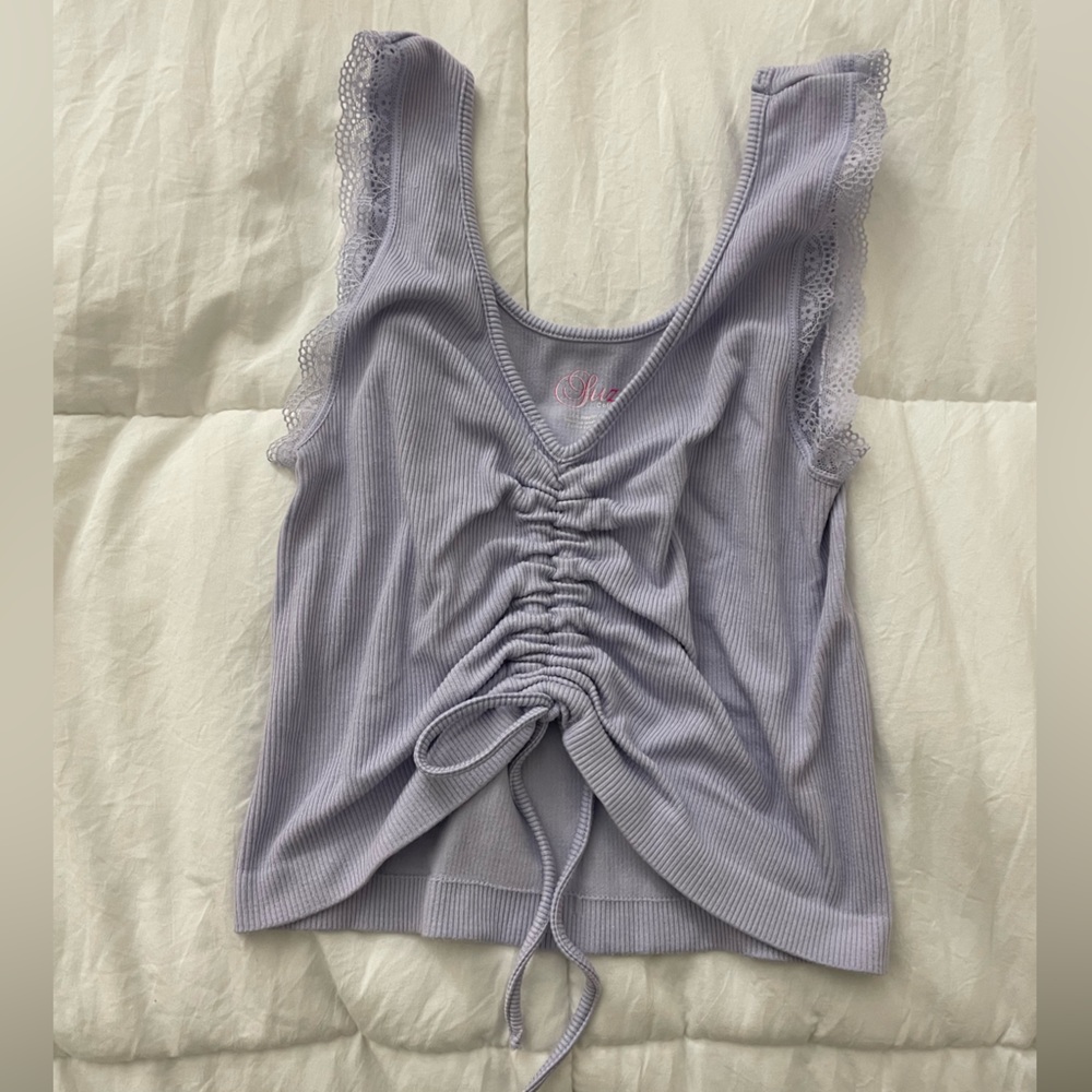 Suzette Purple Tank Top